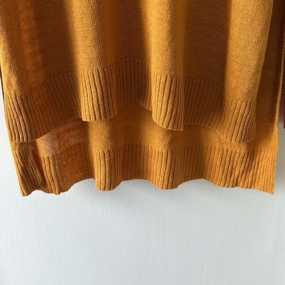 Eileen Fisher Marigold Organic Linen Sweater S - Picture 5 of 8